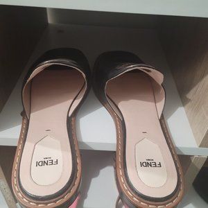 Fendi slide sandals